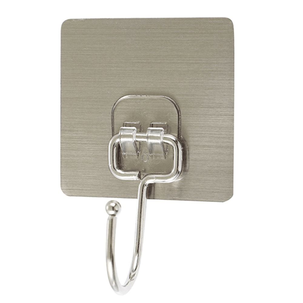 10pcs Heavy Duty Waterproof Adhesive Hooks for Hanging Large Items