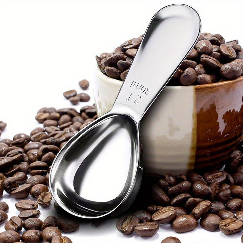 Stainless Steel Coffee Measuring Spoon 30ml Capacity for Milk Powder and Baking