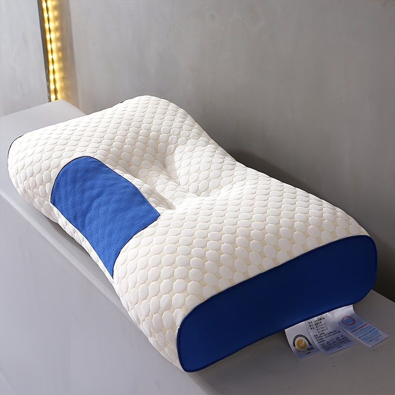 Almohada de soporte para cuello elástico con funda transpirable y lavable para uso en maternidad y dormitorio