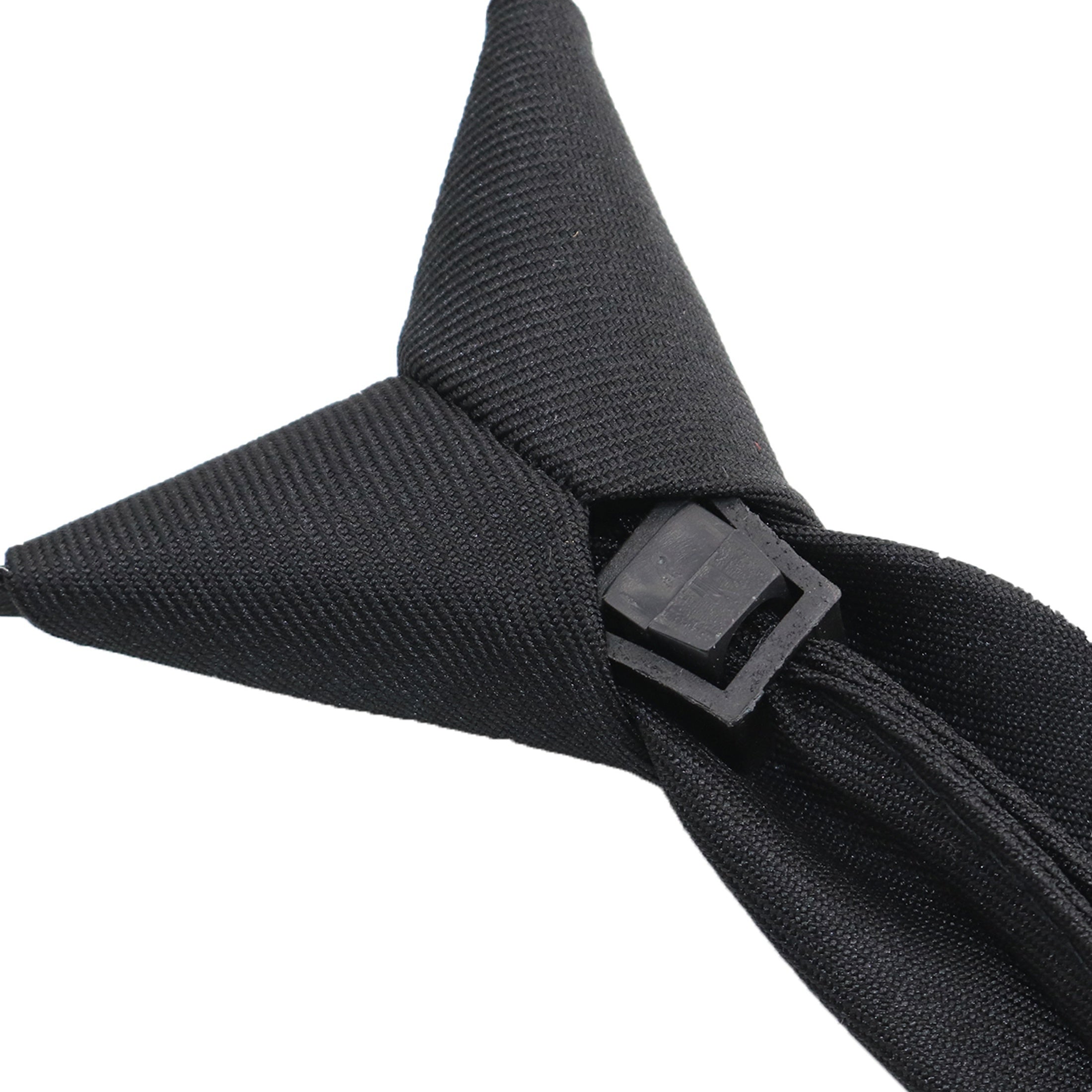 Black No-Tie Adjustable Bow Tie for Formal Business and Wedding Attire