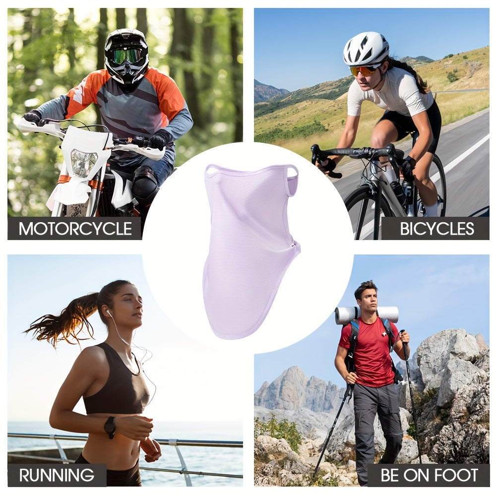 Lightweight UV Protection Face Mask for Women, Dustproof, Reusable, 1/2 Pack