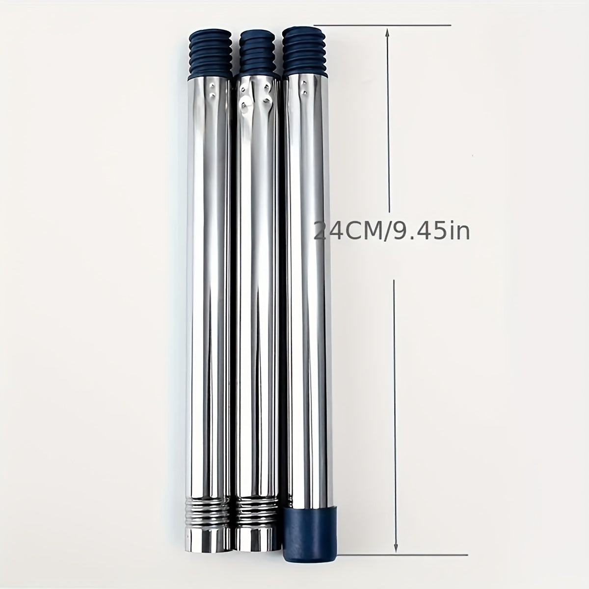 2-Piece Paint Roller Set with Extension Rod for Walls and Latex Paint