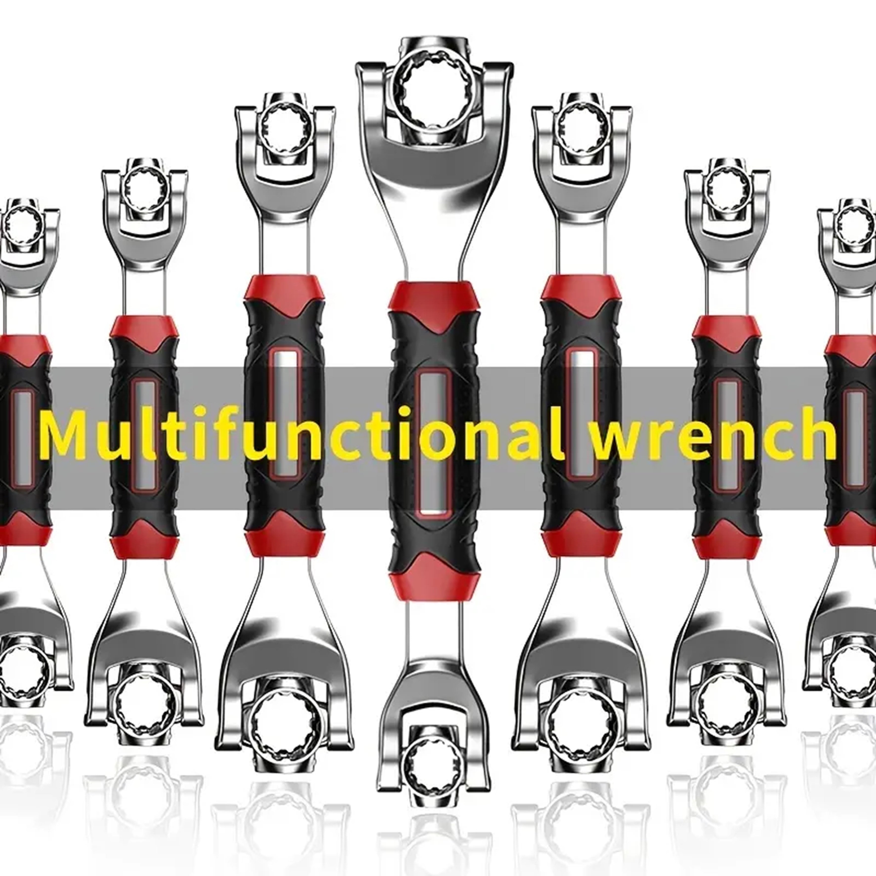Multi-Functional Socket Wrench Set for Home and Car Repair, 52-in-1