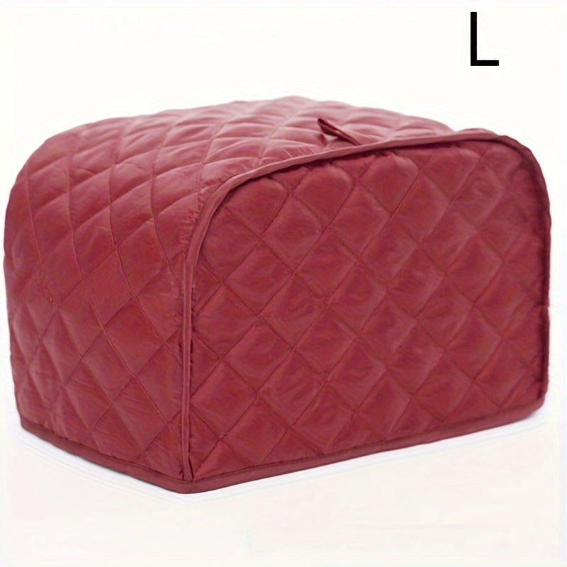 Polyester Quilted Toaster Cover Universal Size Dust and Fingerprint Resistant