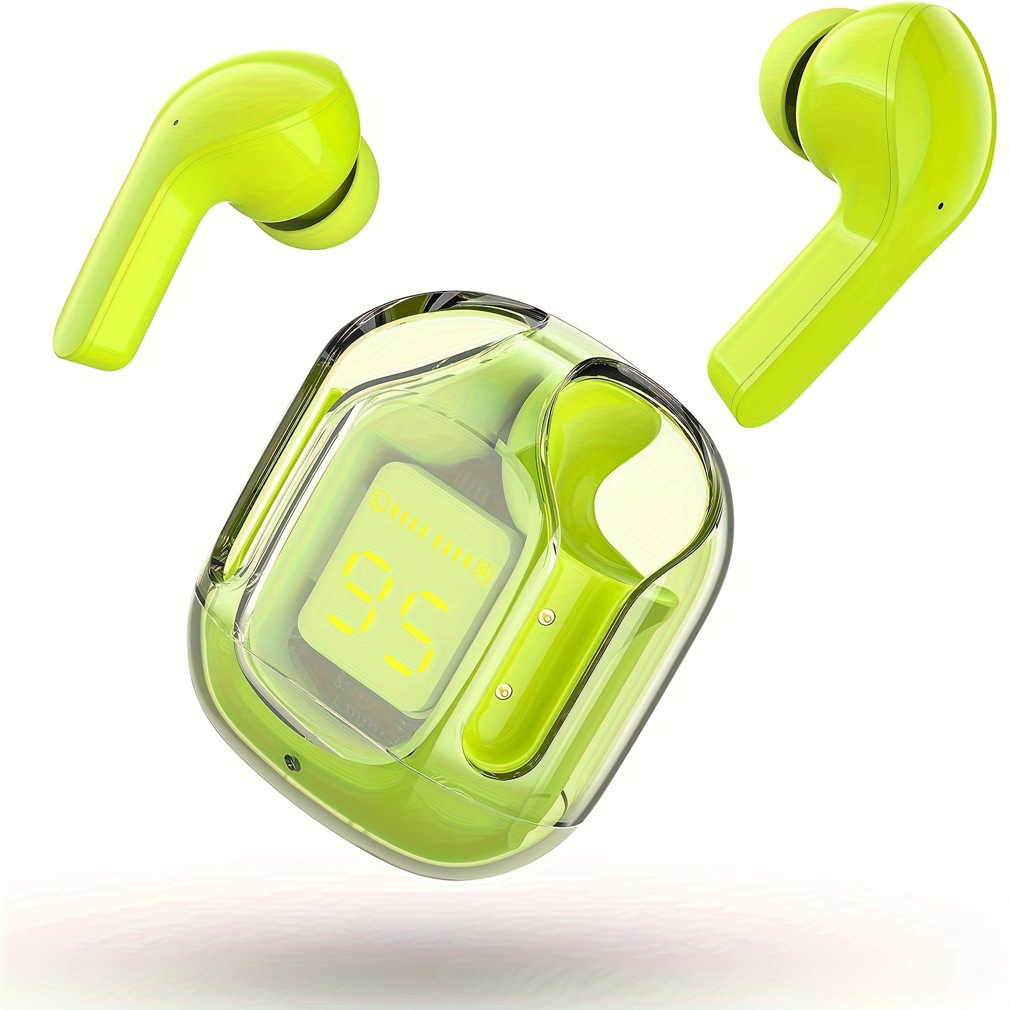 Wireless In-Ear Earbuds with Stereo Sound Wireless Charging Case Built-in Microphone for iOS and Android