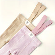 '2 Yoshlar' Qora va Kulrang Pantihozi, Yumshoq va Havo O'tkazuvchi, Oson Cho'ziladigan Tasmalar bilan, Har Mavsumga Mos, Faqat Qo'l Yuvish.