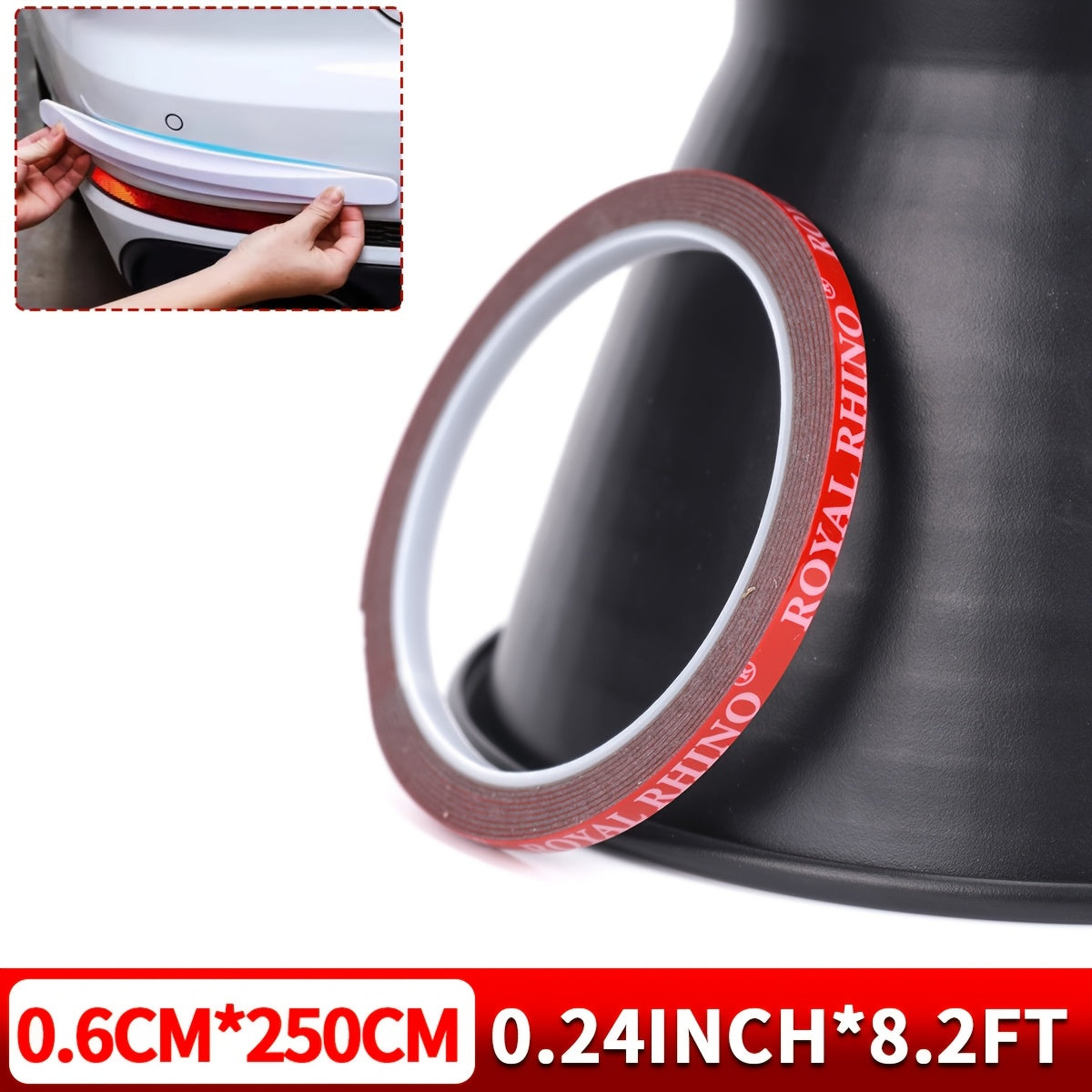 Heavy Duty Double-Sided Acrylic Mounting Tape for Home Car Exterior 6-50m