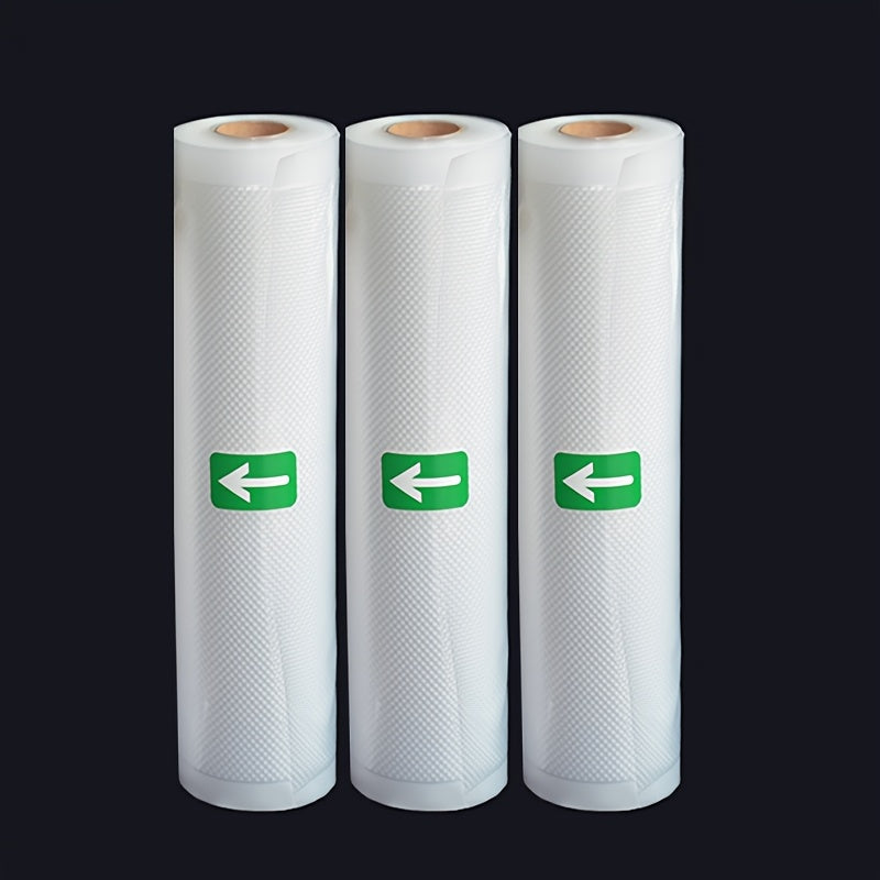 3 Rolls of 3m BPA-Free Vacuum Sealing Bags for Sous Vide and Food Storage
