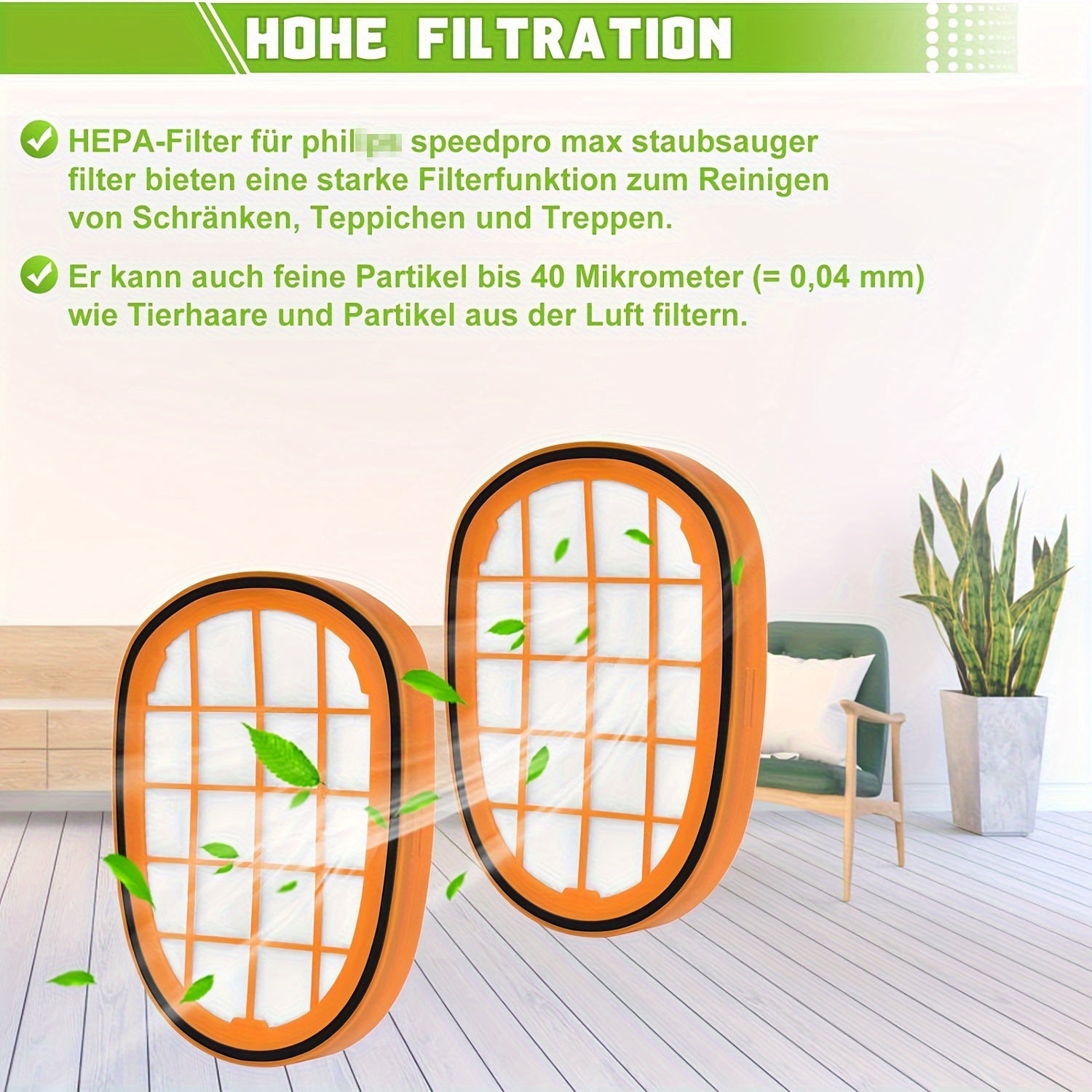 Replacement Vacuum Filter for Speedpro Max FC6802 FC6812 FC6813 FC6814 FC6822 FC6823 FC6826/01 FC6827 XC704