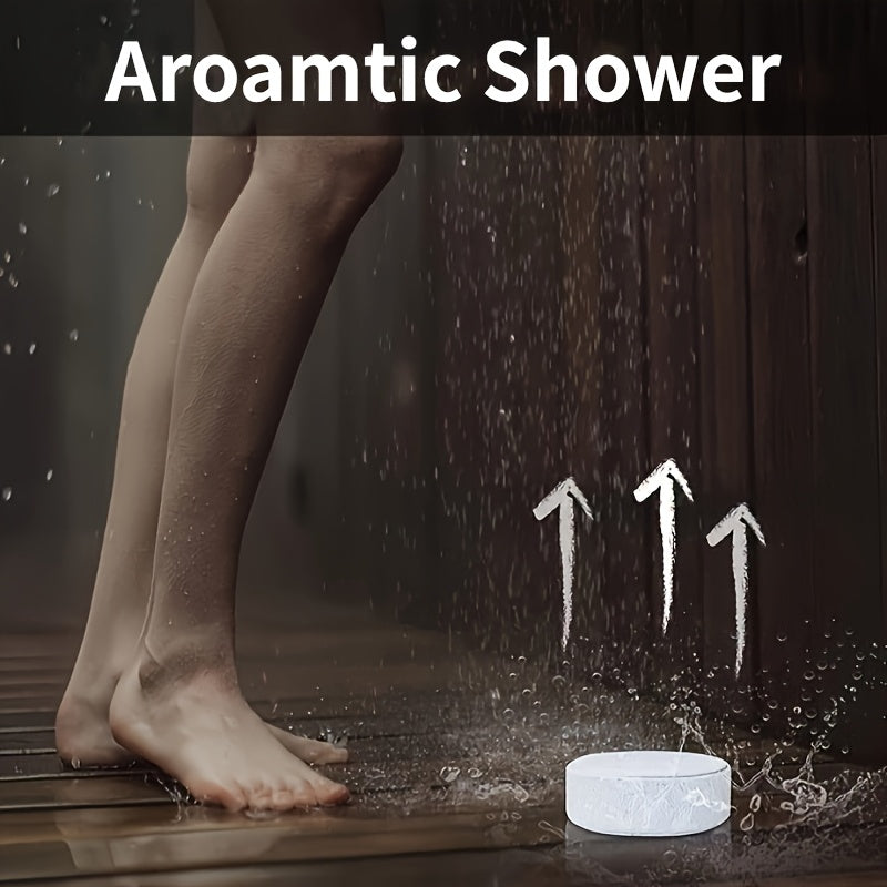 Set de 18 tabletas de vapor para ducha surtidas, sandía, rosa, lavanda, regalo de relajación para baño