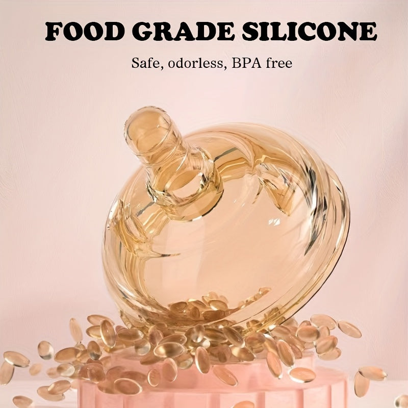 Нано-силиконовые бутылочки для молока и воды с ручками для мальчиков и девочек в возрасте от 0 до 36 месяцев, объем 150 мл и 240 мл, без бисфенола, мягкие и устойчивые к укусам, противоударный дизайн - идеальный подарок для маленьких детей.