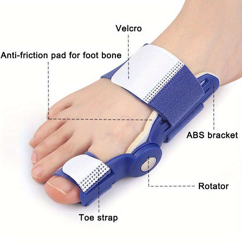 Unisex Toe Separator Bunion Splitter Comfortable Breathable 2pcs