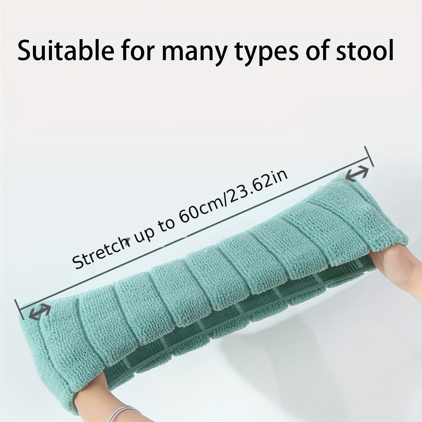 Unisex Plush Warm Toilet Seat Cover Adjustable Soft Machine Washable