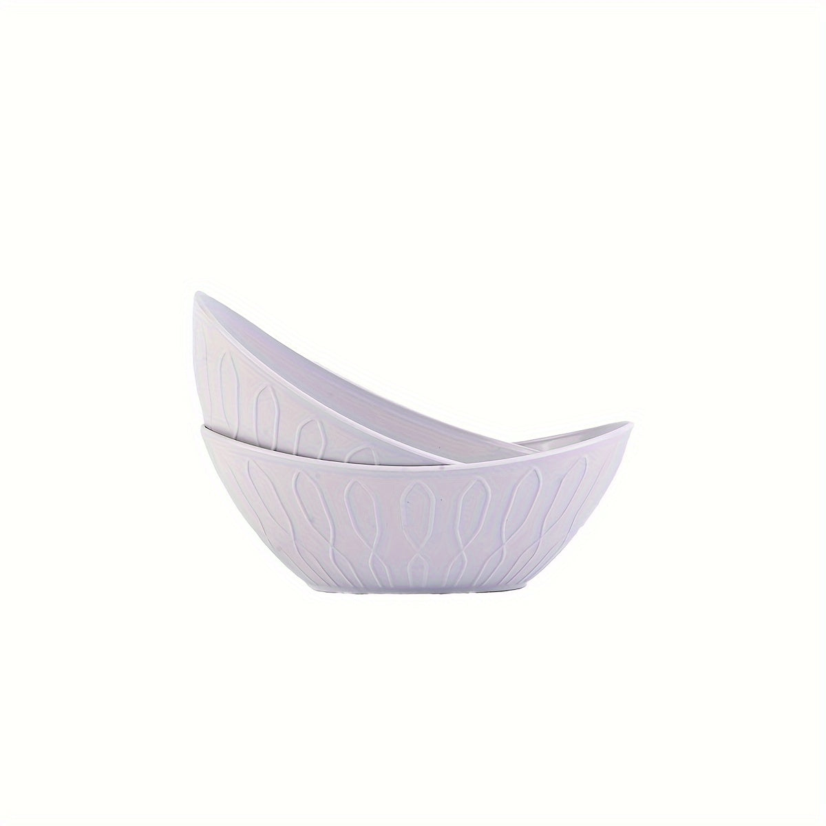 Unbreakable Yuanbao-Shaped Bowls Set for Oatmeal Salads and Pasta Kitchen Dining