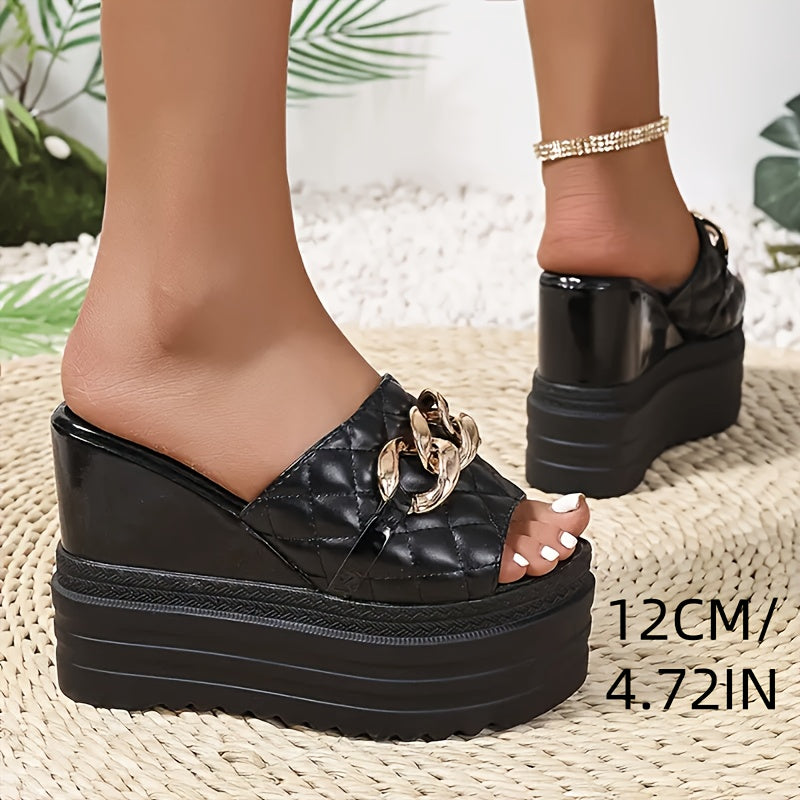 Women's Slip-On Flip Flops Outdoor Comfortable Beach Shoes