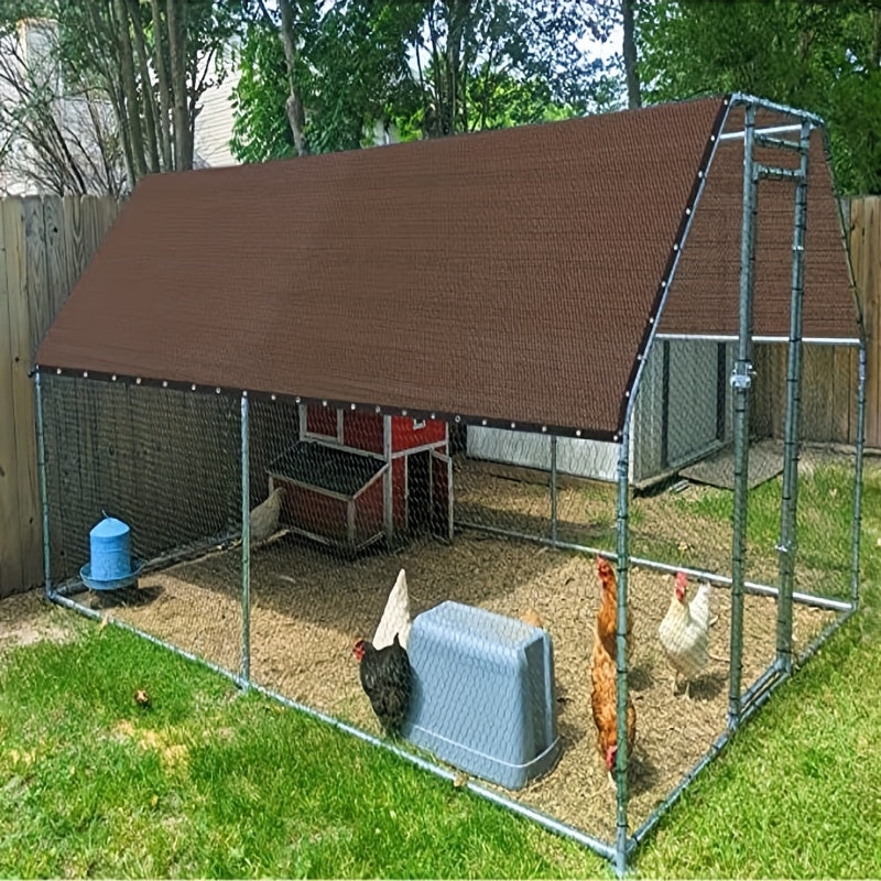 Havo o'tkazadigan tarmoq soyali mato, tashqi quyoshdan himoya uchun grommetlar bilan, 2x2m yoki 2x3m, qora