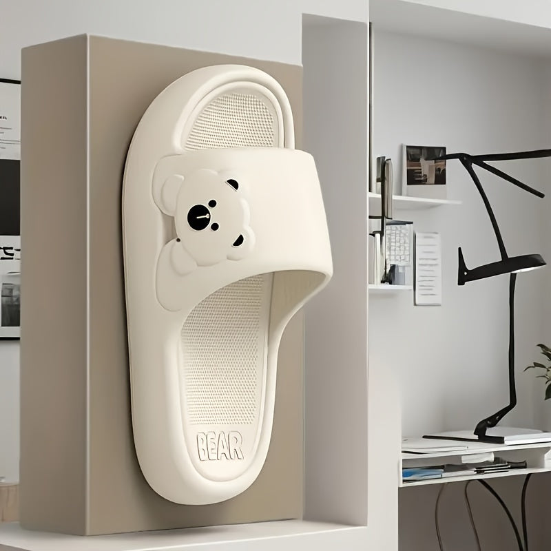 Women's Cartoon Bear Indoor Outdoor Lightweight Slippers