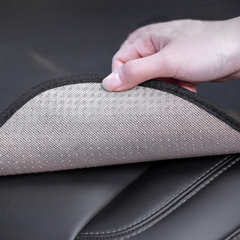 All-Season Flannel Seat Cushion Covers for Tesla Model 3 and Y Rear and Front Seats