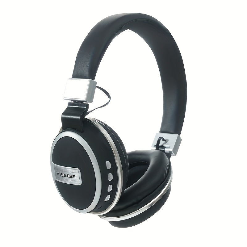 Wireless Headphones Foldable Retractable Long Battery Life for Travel TV PC Phone