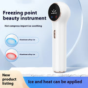 Facial Massager with Hot Cold Therapy Rechargeable Handheld Skincare Device for Anti-Aging and Skin Rejuvenation