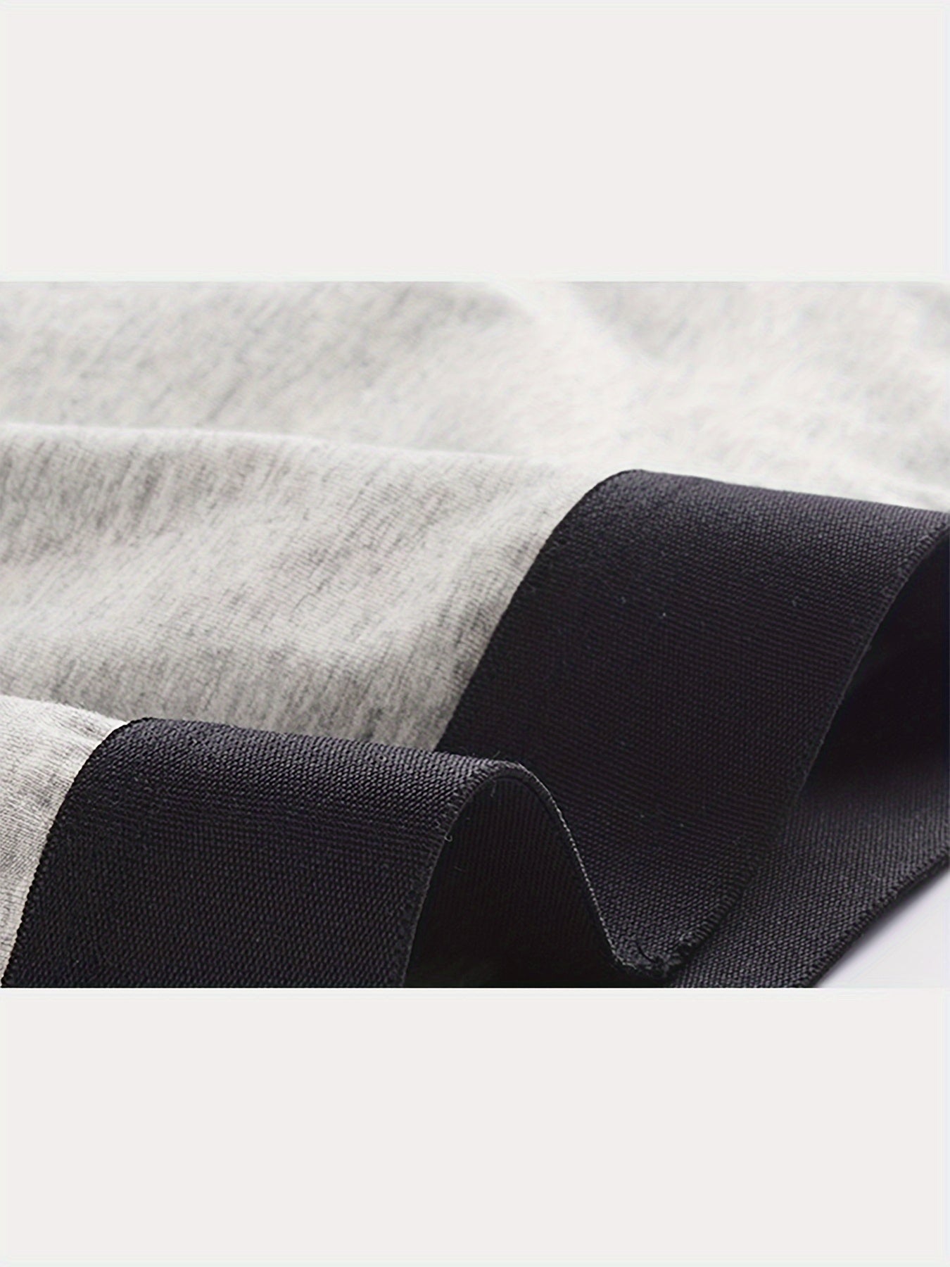 Men's Travel Underwear with Large Pockets Square Cut Double Zipper Cotton Spandex