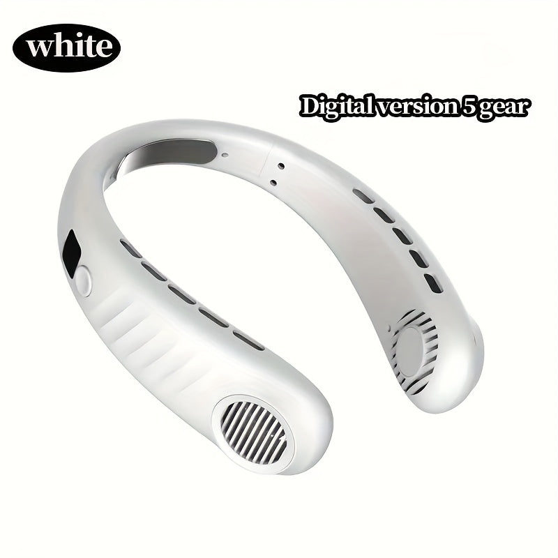 Mini USB Rechargeable Portable Fan with Adjustable Speeds and Quiet Operation for Travel Home Gym Beach