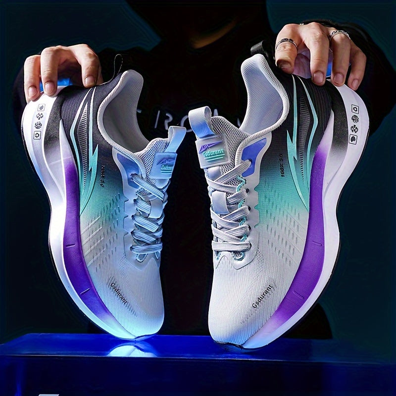 Men's Ultra-Light Running Shoes with Carbon Plate Casual Sports Sneakers for Outdoor Activities