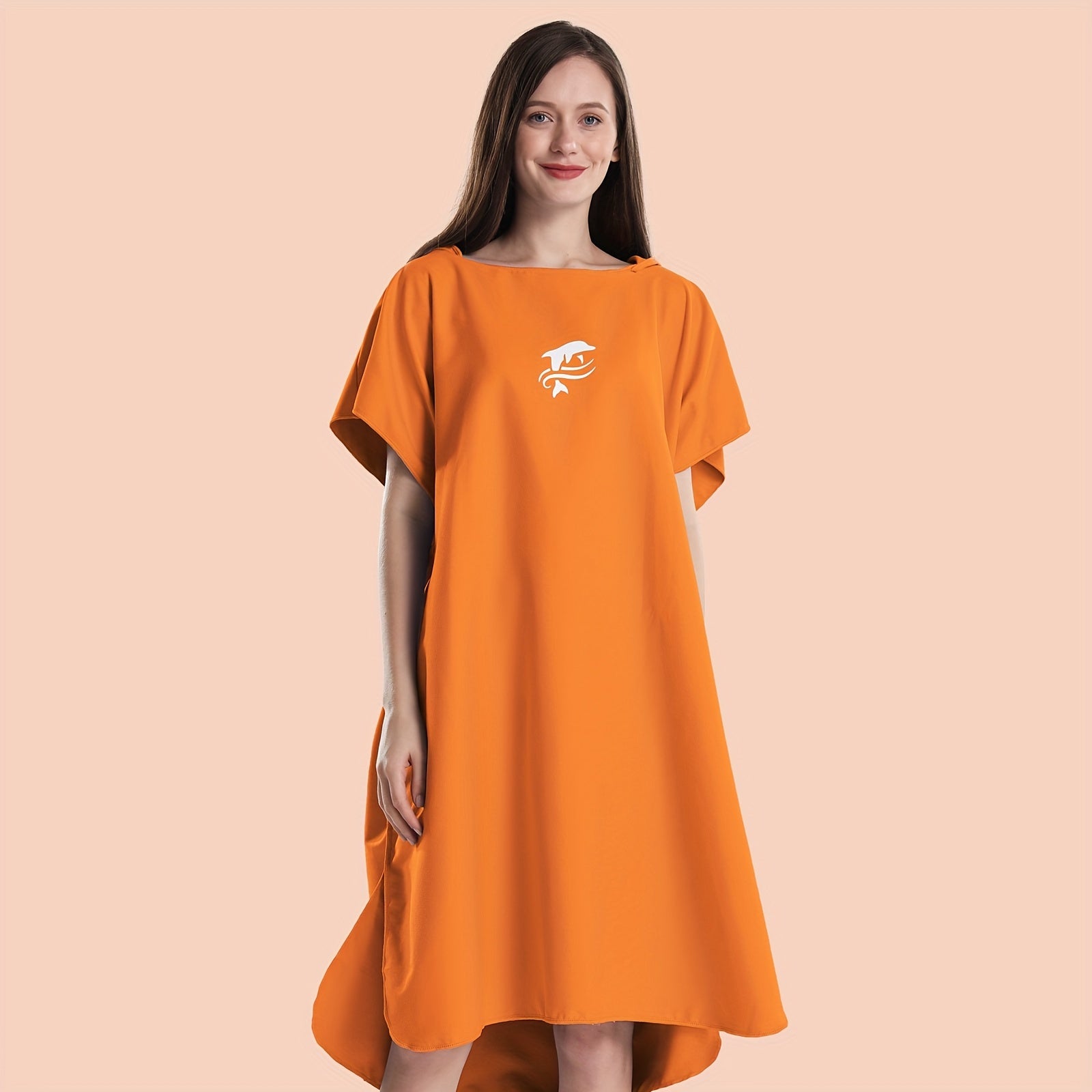 1 шт. Сёрф пончо полотенце, микрофибровый унисекс халат для серфинга, плавания, дайвинга, пляжа, один размер подходит всем.