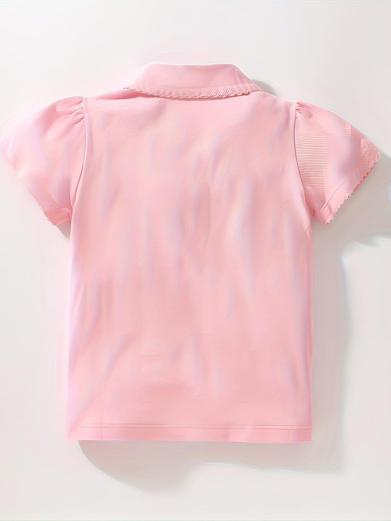 3 ta kichik qizlar uchun yulduzli tikuv va nuqta grafikasi bilan polo ko'ylaklar to'plami