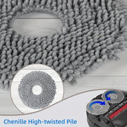 Roborock Q Revo uchun 8 ta Mop Pad to'plami - Robot tozalash apparatlari bilan mos keladi, aylanuvchi pol tozalash aksessuarlari kiradi