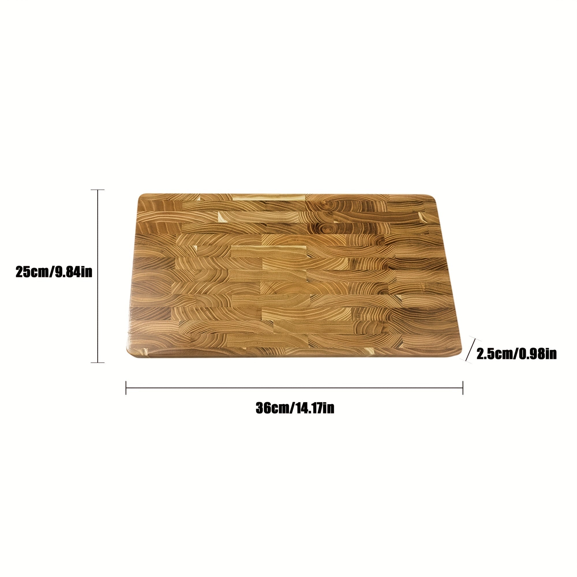 Teak Cutting Board for Kitchen, Durable Wooden Chopping Board for Cooking