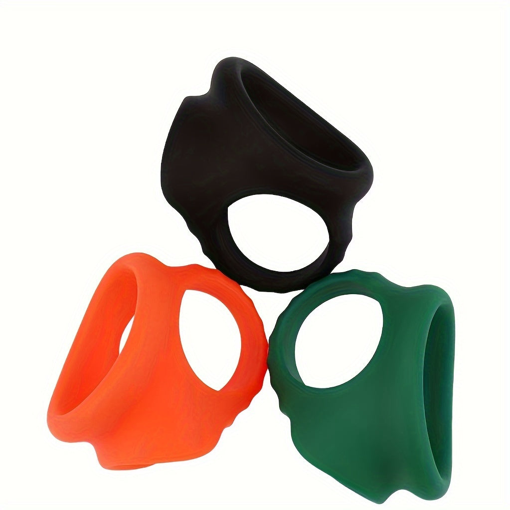 Men Silikon Cock Ringlar Qulay Kattalar Xursandchilik Qurilmalari