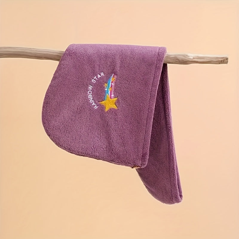 Women's Thick Absorbent Hair Drying Towel Headband Bath Cap