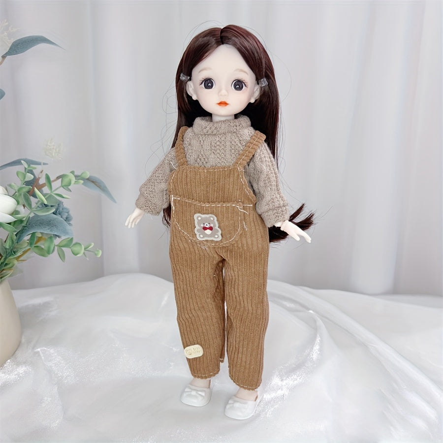 30.48 cm Fashion Doll with Ball Jointed Body for Kids Anime and Movie Themed Princess Style