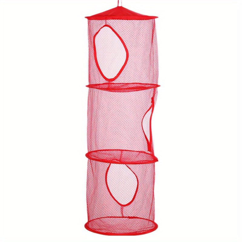 Foldable Storage Organizer for Toys Clothes Socks Towels in Gray Red Blue Yellow Black