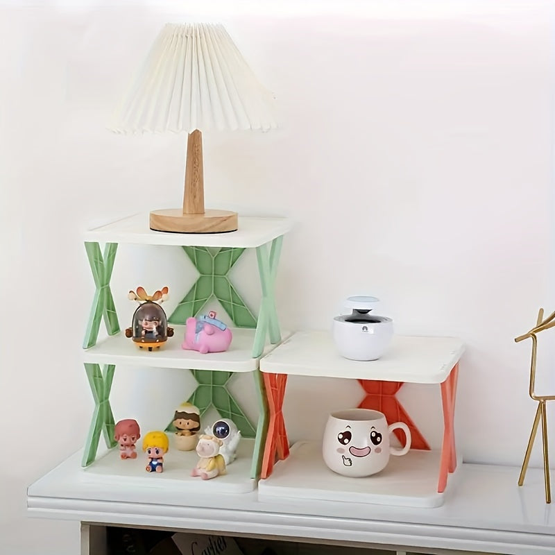 Joy va yotoqxonani tartibga solish uchun 9-qavatli plastik yig‘iladigan poyabzal javoni