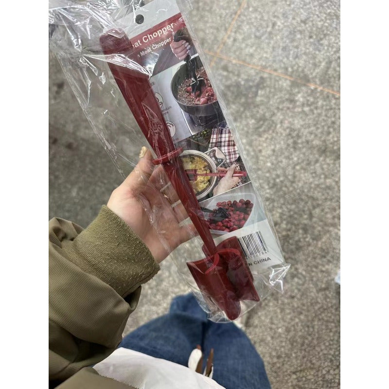 Nylon Kitchen Scraper Heat-Resistant BPA-Free Odorless Handheld Chopper