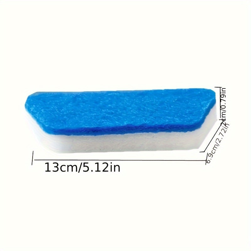 Extendable Tub and Tile Scrubber with Long Handle and 3 Reusable Sponge Heads for Bathroom and Kitchen Cleaning