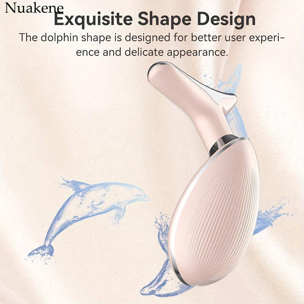 7-Color Facial and Neck Massager with Vibrating Function Rechargeable Home Skin Care Device