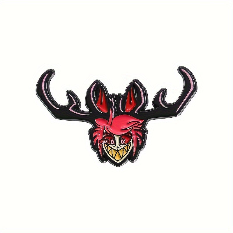 Vampire Bat Enamel Pin for Men Halloween Backpack Hat Brooch Decorative Accessory