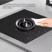 6 ta Non-Stick Gaz Pechka Yuqori Qopqoqi - Uzun muddatli, Ekologik toza Oshxona Himoyachilari Pishirish va Ovqatlanish Xonasi uchun