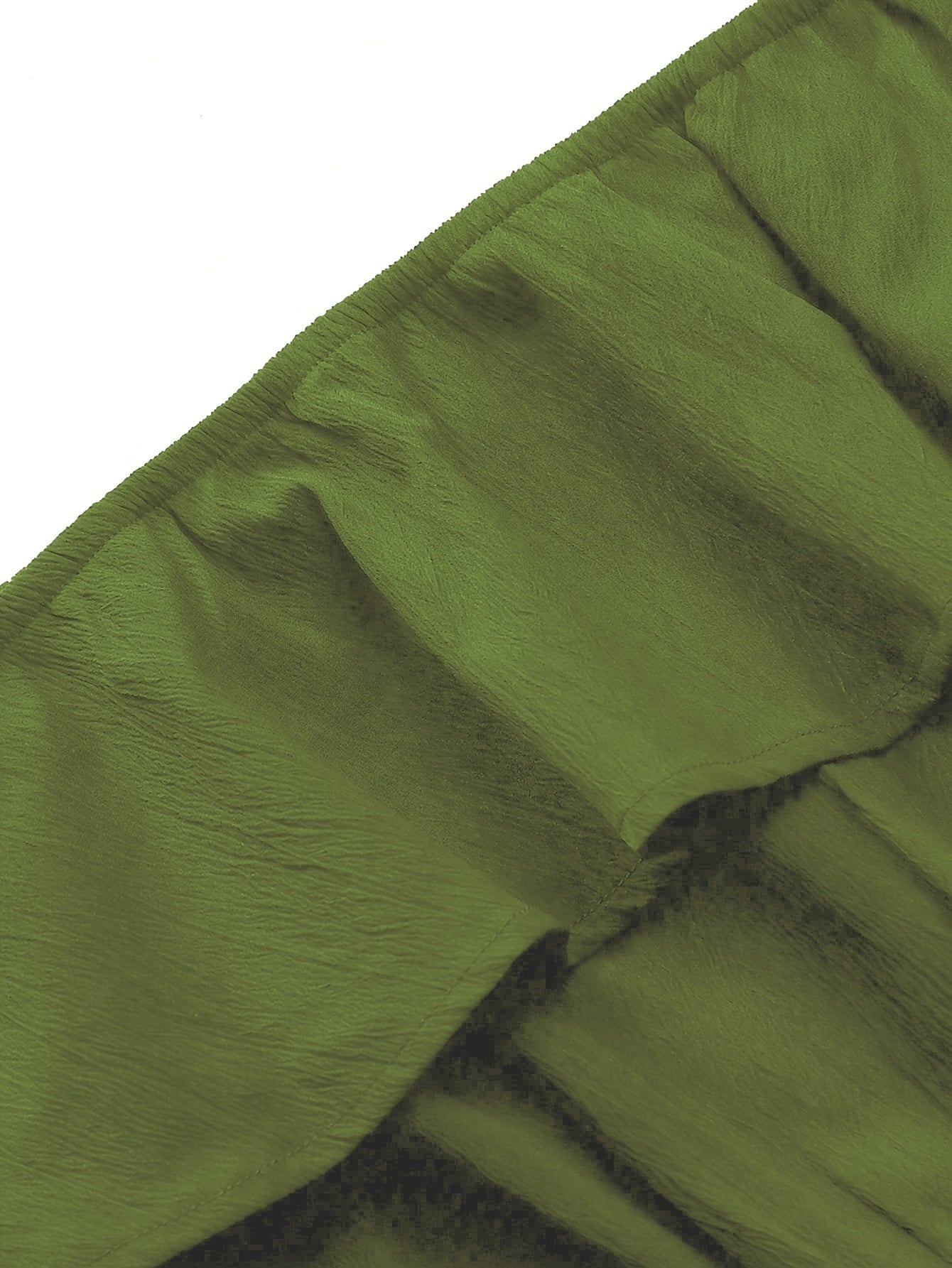 Plus Size Olive Green Off-Shoulder Jumpsuit Wide-Leg Romper for Women