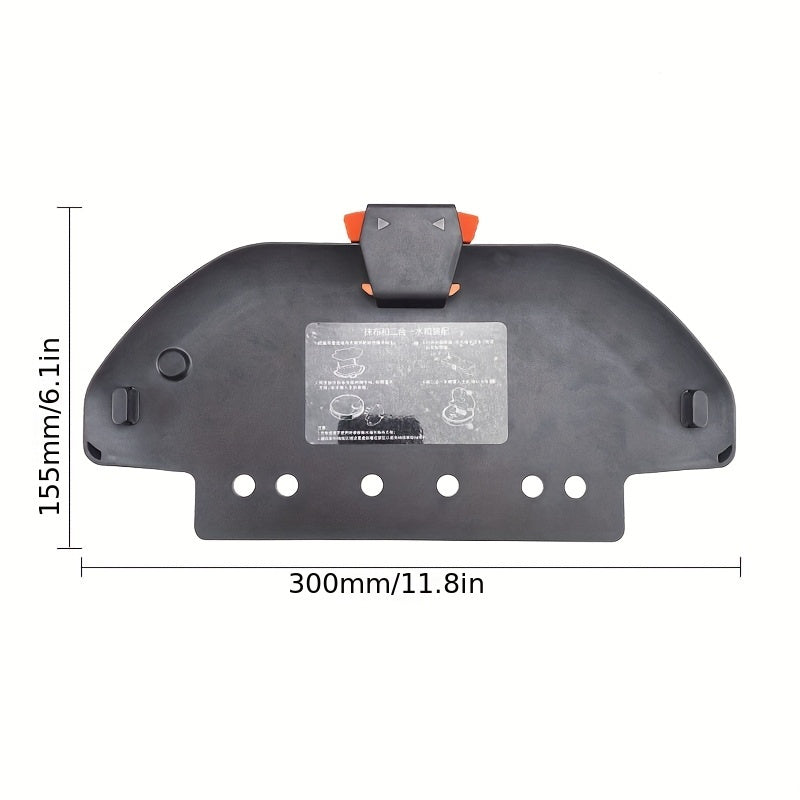 Vacuum Mop Accessory Plastic Cloth Holder Pad for Xiaomi Robot Vacuums