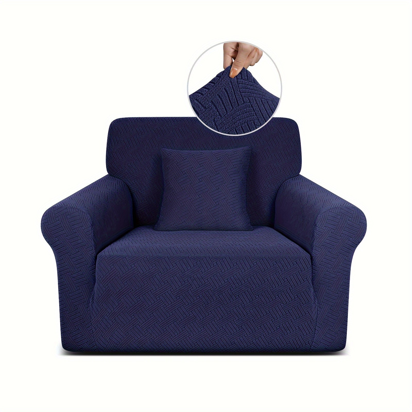 Thickened Jacquard Sofa Cover All-Elastic Bottom for 1-4 Seater Pet-Friendly