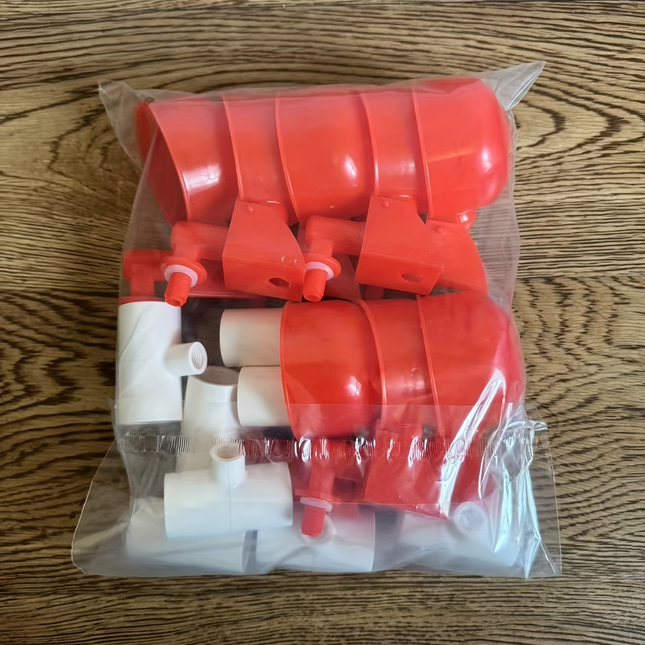 Automatic Poultry Waterer Kit with Leak-Proof PVC Cups for Chickens Ducks Quails and Turkeys