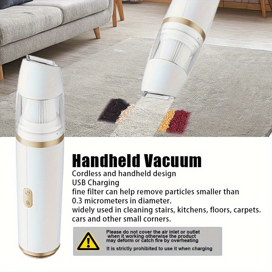 Handheld Vacuum Cleaner Wireless Dual-Purpose Car and Household Dust Remover