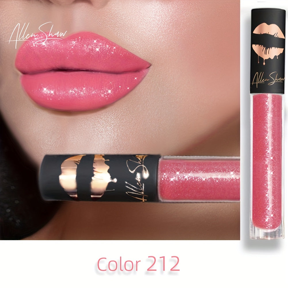 Liquid Lipstick Matte Glitter Waterproof Long-Lasting 12 Colors