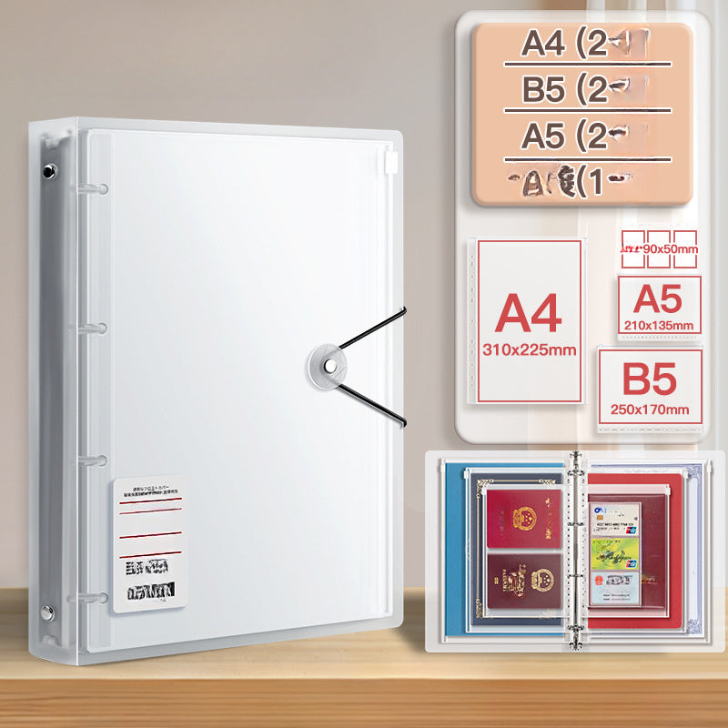 Uy va ofis uchun ko'p funksiyali oilaviy ID saqlash sumkasi, PP materialidan tayyorlangan. Hujjat, kvitansiya, arxiv va xona kitobi tashkilotchisini o'z ichiga oladi, bo'sh varaq dizayni bilan.