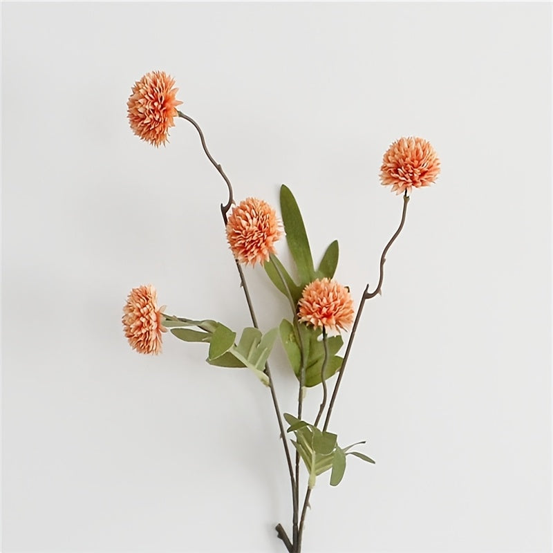 European-Style Artificial Dandelion Flower Decoration with Colorful Flowers