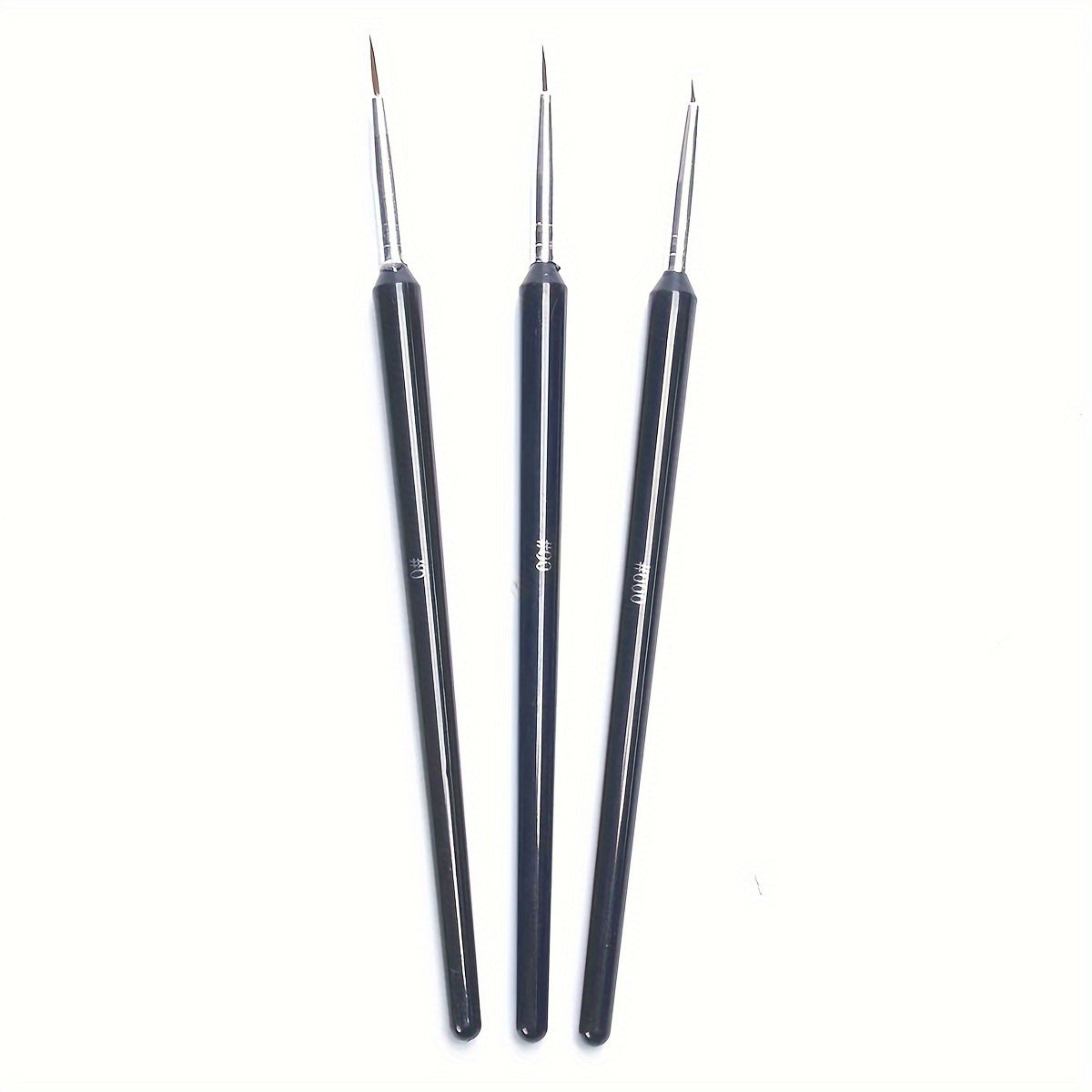 Acrylic Cake Decorating Brushes Set of 3 Food Safe Baking Tools